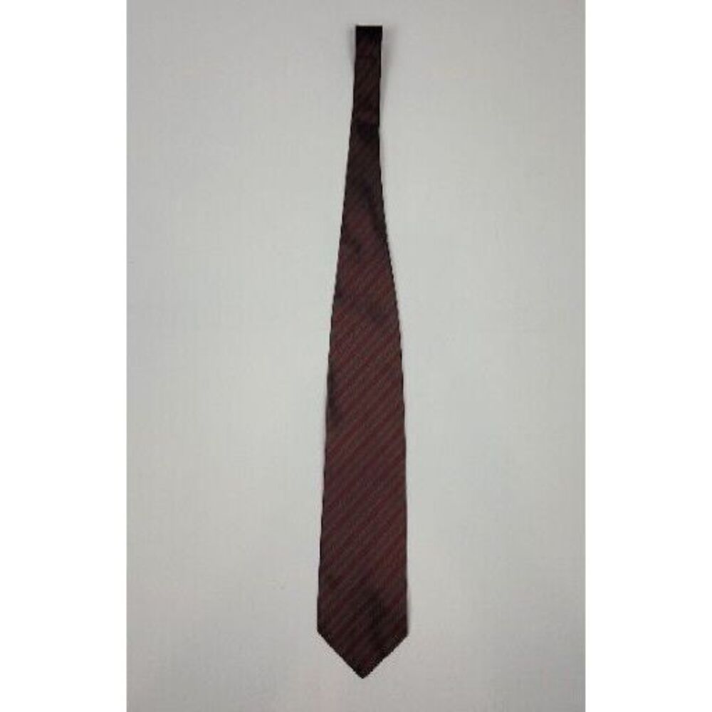 Calvin Klein Collection Mens Neck Tie. Vintage‎ 100% Silk Burgandy.